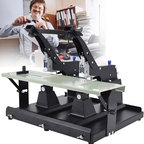 Doppelkopfhefter, 2in1 Manueller Hefter für dicke Dokumente, bindet bis zu 60 Blatt, ideal für Büro und Zuhause Doppelkopfhefter, 2in1 Manueller Hefter für dicke Dokumente, bindet bis zu 60 Blatt, ideal für Büro und Zuhause von Generisch