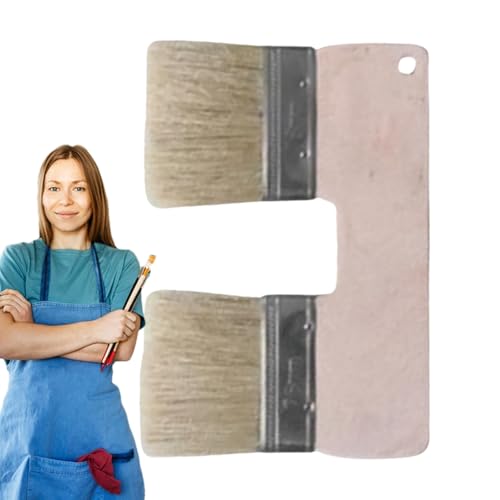 Doppelpinsel, Doppelpinselfarbe - U-förmige Bürsten,3 Zoll Pinsel für Acrylmalerei Kinderpinsel zum Malen Doppelpinsel, Doppelpinselfarbe - U-förmige Bürsten,3 Zoll Pinsel für Acrylmalerei Kinderpinsel zum Malen von Generisch
