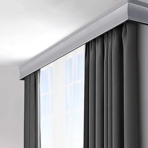 Doppelseitige Vorhangbox mit glatten, leisen Riemenscheiben für Schlafzimmer-Fensterdekoration, elegantes, funktionelles, geräuschfreies Design für stilvolle Inneneinrichtungen Doppelseitige Vorhangbox mit glatten, leisen Riemenscheiben für Schlafzimmer-Fensterdekoration, elegantes, funktionelles, geräuschfreies Design für stilvolle Inneneinrichtungen von Generisch