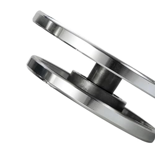 Doppelseitiger Töpferscheiben-Drehteller, 15–30 cm, Aluminium, DIY-Werkzeug, Drehplatte für Keramik, ideal zum Dekorieren und Basteln (20 x 12 x 1,1 cm) von Generisch
