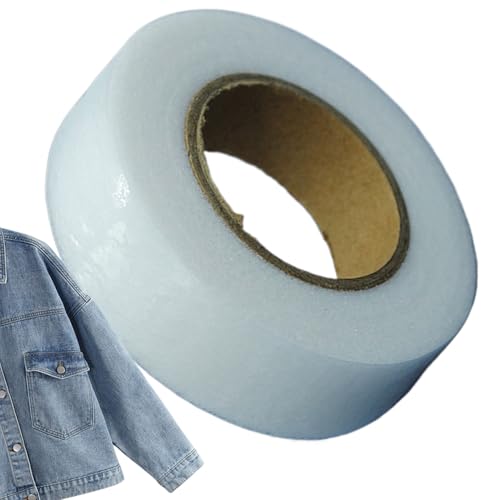 Doppelseitiges Gewebeband, strapazierfähig, klebriges Stoffband, Klebeband, Rolle, Leinenaufnäher, Kragen, Manschette, Saumreparatur, Vliesbasis, Nähzubehör für Anfänger Doppelseitiges Gewebeband, strapazierfähig, klebriges Stoffband, Klebeband, Rolle, Leinenaufnäher, Kragen, Manschette, Saumreparatur, Vliesbasis, Nähzubehör für Anfänger von Generisch