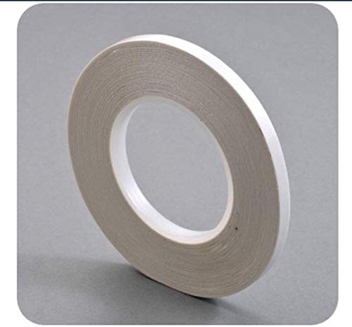 Doppelseitiges Klebeband 50 M - Breite 15 mm -handreißbar - transparent -- perfekt zum basteln -- stark haftend — optimal für Papier, Stoffe, Aluminium, Metall, Holz Glas, Keramik -Top Anfangshaftung von generisch