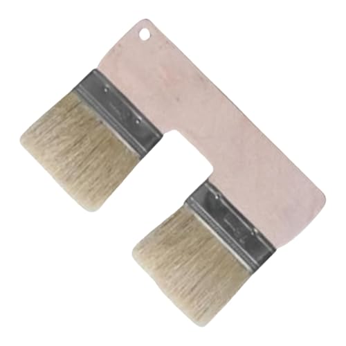 Generic Doppelter dicker Splitter-Pinsel, Fleckenpinsel zum Streichen von Wänden und Zäunen, Holzgriff, Mauerwerk, Malerpinsel, Multi-Winkel, verstellbar, PVC, A Generic Doppelter dicker Splitter-Pinsel, Fleckenpinsel zum Streichen von Wänden und Zäunen, Holzgriff, Mauerwerk, Malerpinsel, Multi-Winkel, verstellbar, PVC, A von Generisch