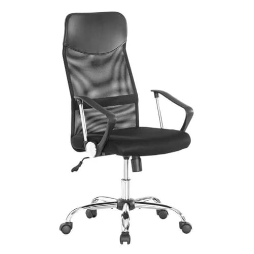Drehstuhl aus Netzstoff, hohe Rückenlehne, verstellbar, ergonomisches Design, Lendenwirbelstütze, atmungsaktiver Stoff, moderne Möbel für Zuhause und Büro, bequemes Sitzen Drehstuhl aus Netzstoff, hohe Rückenlehne, verstellbar, ergonomisches Design, Lendenwirbelstütze, atmungsaktiver Stoff, moderne Möbel für Zuhause und Büro, bequemes Sitzen von Generisch