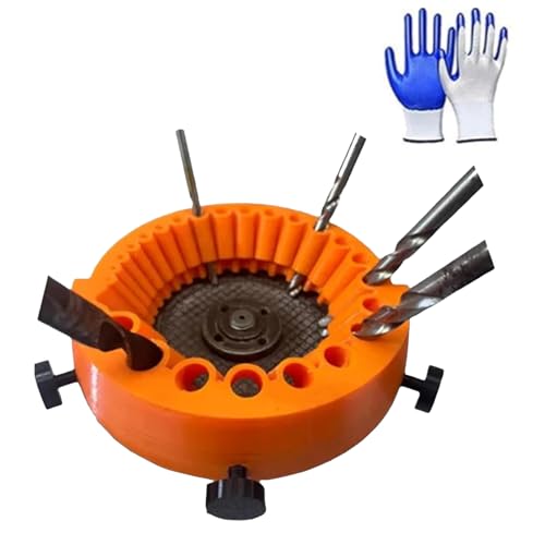 Drill Bit Sharpener, Multipurpose Drill Sharpener, Power Angle Grinder Attachments, Old Drill Bit Grinder, Grinder Sharpener, 2 to 13 Mm for Grinding 125 mm Grinder (1Pc) von Generisch