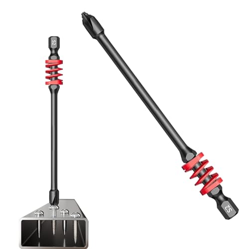 Drill Bits, Magnetic Spring Extension Head, 0.24 inches, Rainbow Anti Slip Precision Shank with Strong Magnetism, Flexible Bit Holder for Electrician Improvement, Electric Drill Driver Tools Drill Bits, Magnetic Spring Extension Head, 0.24 inches, Rainbow Anti Slip Precision Shank with Strong Magnetism, Flexible Bit Holder for Electrician Improvement, Electric Drill Driver Tools von Generisch