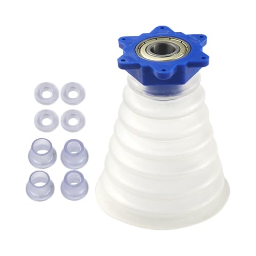 Drill Dust Collector, Silicone Hole Saw Dusting Bowl 4.13 Inch, Retractable Dustproof Accessories, Home Improvement Tools for Electric Cleaning, Dusts Collecting, (Durable, Easy to Use) von Generisch