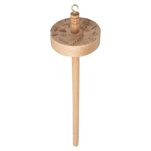 Drop Spindel | Wolle Starter Spinner | Top Whorl Drop Spindel Hand geschnitztes Holzwerkzeug | Ergonomisches geschnitztes Design Garn Spinner für Anfänger Profis Nähen, Weben, śpínning, Stricken Drop Spindel | Wolle Starter Spinner | Top Whorl Drop Spindel Hand geschnitztes Holzwerkzeug | Ergonomisches geschnitztes Design Garn Spinner für Anfänger Profis Nähen, Weben, śpínning, Stricken von Generisch
