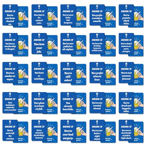 Drunk Lovers Kartenspiel | Unvergessliches Trinkkartenspiel - Riskantes Fragenspiel, Junggesellinnenabschied Spiel Gespräch für Spieleabend Drunk Lovers Kartenspiel | Unvergessliches Trinkkartenspiel - Riskantes Fragenspiel, Junggesellinnenabschied Spiel Gespräch für Spieleabend von Generisch