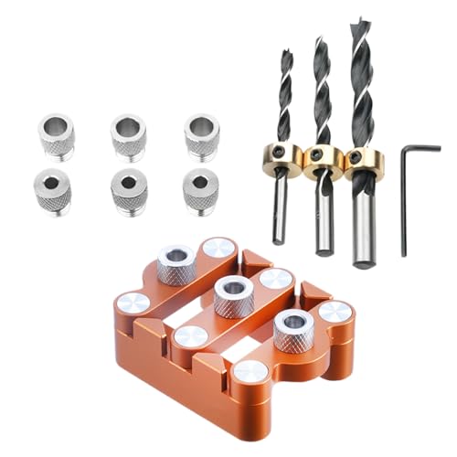 Dübelbohranleitung, Holzbearbeitung Locator,Puncher Locator Holzbearbeitungsgelenke Werkzeug - Vielseitiger Zentrieren von Doweling Jig Handheld Punch Guide für Erwachsene Enthusiasten Anfänger Dübelbohranleitung, Holzbearbeitung Locator,Puncher Locator Holzbearbeitungsgelenke Werkzeug - Vielseitiger Zentrieren von Doweling Jig Handheld Punch Guide für Erwachsene Enthusiasten Anfänger von Generisch