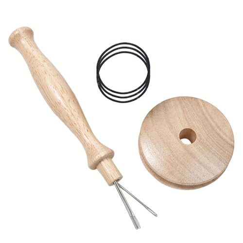 Düsenpilz - Holzartungspilznähwerkzeug | Holzsock -Strick -Set, Nähwerkzeugreparatur Für Stammsocken, Hüte, Hosen, Pullover, Nähwerkshandwerk, Niedliche Pilz -Darner -Nadel -Patch -Löcher von Generisch