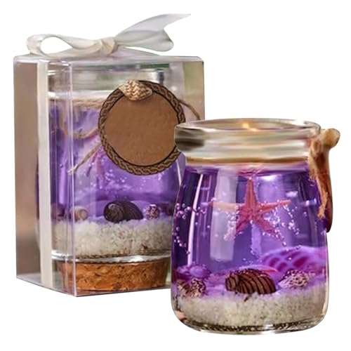 Duftkerzen - Kerzen im Glas | Ozean-Thema Blau Lila Rosa Gelkerze | Aromatherapie-Kerzen | Gel-Duftkerzen | Muschel-Gel-Wachskerze | Aromatherapie-Glaskerzen für jeden besonderen Anlass Duftkerzen - Kerzen im Glas | Ozean-Thema Blau Lila Rosa Gelkerze | Aromatherapie-Kerzen | Gel-Duftkerzen | Muschel-Gel-Wachskerze | Aromatherapie-Glaskerzen für jeden besonderen Anlass von Generisch