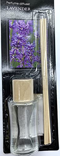 Duftöl 30 ml mit 6 Stäbchen, Raumöl, Raumduft, (Lavendel) von Generisch