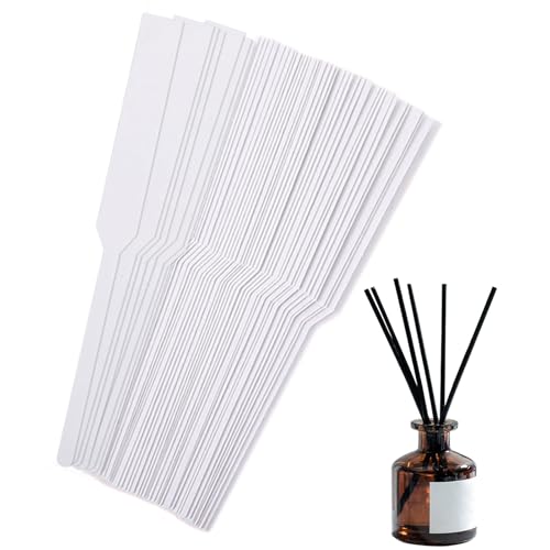 Duftprüfstreifen - 100 Pack -Parfümöle Papiertester, Aromatherapie -Duftstreifen | Ätherische Ölprüfungen, Professionelles Parfümentool, diys -Duft -Erstellung, Probenbewertungskarten von Generisch