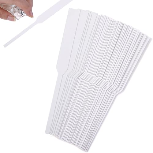 Dufttesterstreifen, Parfüm-Testerstreifen - Papierstreifen für Parfüm 100x, Papier-Probestreifen Parfümöle Für Aromatherapie Weit verbreitet von Generisch