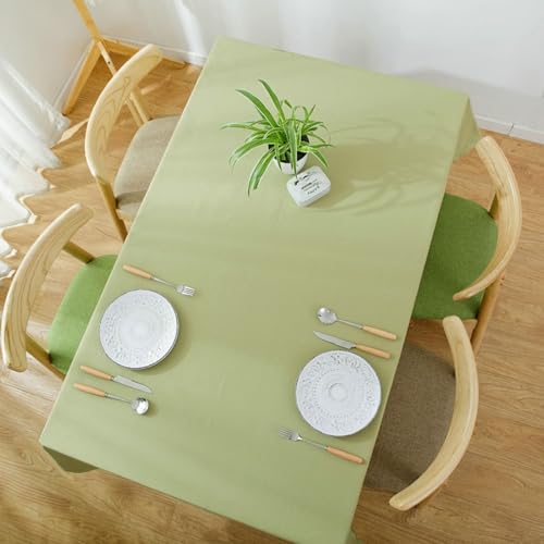 Dunkelblaue rechteckige Tischdecke, 140 x 220 cm, Baumwolle, schmutzabweisend, perfekt für Hochzeiten, Heimessen und Restaurants, passend für 6-8 Personen, elegante Tischdekoration Dunkelblaue rechteckige Tischdecke, 140 x 220 cm, Baumwolle, schmutzabweisend, perfekt für Hochzeiten, Heimessen und Restaurants, passend für 6-8 Personen, elegante Tischdekoration von Generisch