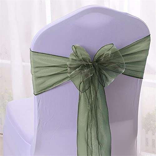Dunkelgrüne Stuhlschärpen, 200 Stück, Schleifenbänder für Hochzeit, Geburtstag, Party, Zeremonie, Dekoration, elegante Tischdekoration, Satin-Finish, vielseitig einsetzbar Dunkelgrüne Stuhlschärpen, 200 Stück, Schleifenbänder für Hochzeit, Geburtstag, Party, Zeremonie, Dekoration, elegante Tischdekoration, Satin-Finish, vielseitig einsetzbar von Generisch