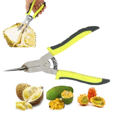 Durian Öffner Handwerkzeug | Obstteiler & Durian-Trenner,Rostfeste Ergonomische Küchenzange Für Haushalt Camping Kochen Mit Komfortgriff Durian Öffner Handwerkzeug | Obstteiler & Durian-Trenner,Rostfeste Ergonomische Küchenzange Für Haushalt Camping Kochen Mit Komfortgriff von Generisch