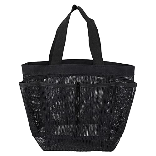 Duschkorb aus Netzstoff, tragbar für Studentenwohnheim, Zimmer, Duschtasche, Organizer, Tragetasche, 8 Aufbewahrungstaschen, Sublimationsgepäckrohlinge (BK1, Einheitsgröße) von Generisch