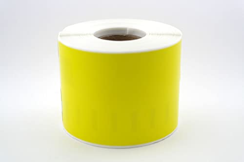 Dymo Etiketten kompatibel zu Labelwriter 450 und älter (99014 | 54 x 101 mm | 220 Etiketten, gelb) von Generisch