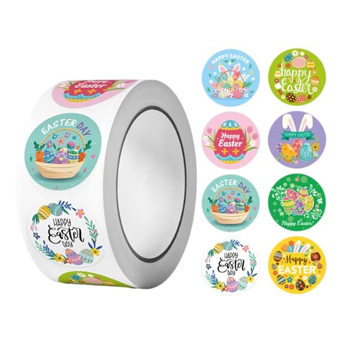 Easter Scrapbooking Stickers, Cartoon Holiday Decals, Clear Adhesive Stickers, Kids Craft Supplies, Easter Craft Decals, Festive Holiday Stickers, Children Sticker Designs, Fun Scrapbooking Decals von Generisch