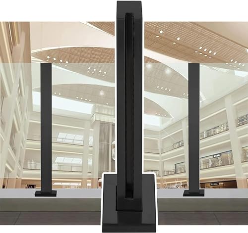 Edelstahl Schwarz Glas Geländer Glas Balustrade Pfosten Glasplatte Klemme für Flur Garten Treppengeländer Outdoor Sicherheitsbarriere Modernes Design Balustrade Edelstahl Schwarz Glas Geländer Glas Balustrade Pfosten Glasplatte Klemme für Flur Garten Treppengeländer Outdoor Sicherheitsbarriere Modernes Design Balustrade von Generisch