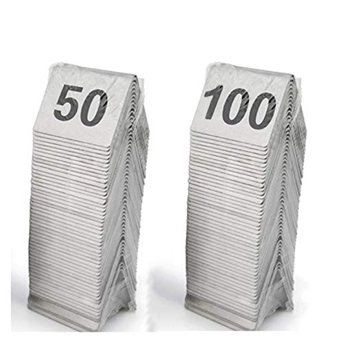 Edelstahl-Tischnummern 1-100, 4,8 x 4,1 cm, langlebige Tischkarten für Restaurants, Cafés, Bars, Hochzeiten, Geburtstage, Veranstaltungen, Partyzubehör Edelstahl-Tischnummern 1-100, 4,8 x 4,1 cm, langlebige Tischkarten für Restaurants, Cafés, Bars, Hochzeiten, Geburtstage, Veranstaltungen, Partyzubehör von Generisch