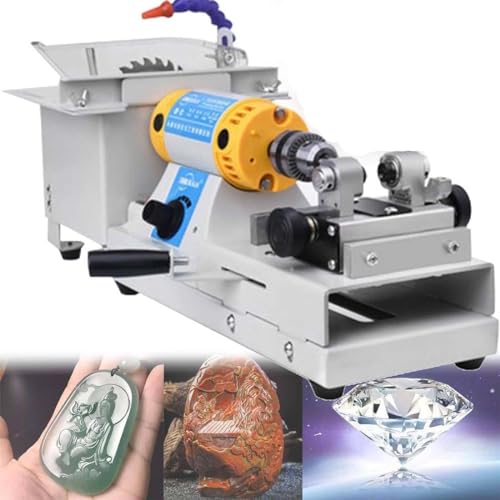 Edelstein-Poliermaschine, 0–10000 U/min, DIY-Säge zum Polieren von Schmuck, Schneiden und Bohren von Generisch
