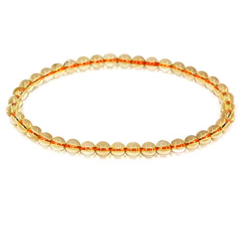 Edelsteine 4 mm Naturstein Runde Perlen Kristall Jaspis Stretch-Armband 18,3 cm Unisex Edelsteine 4 mm Naturstein Runde Perlen Kristall Jaspis Stretch-Armband 18,3 cm Unisex von Generisch