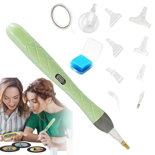 Edelsteinkunststift, Gem Painting Stifte | Nicht gleitsame ergonomische Edelstifte-Stifte Tools | Zeichnen von Kits & Accessoires für Erwachsene Kinder Anfänger Handwerks Heimatkoration Hobby von Generisch