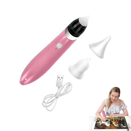 Edelsteinkunststift - elektrischer Edelsteinkunststift, Schnurlose edelsteins -Malereiwerkzeuge | Ergonomisches Design, Präzisionskontrolle, 3 einstellbare Saugmodi Craft -Tool für Handwesenliebhaber von Generisch