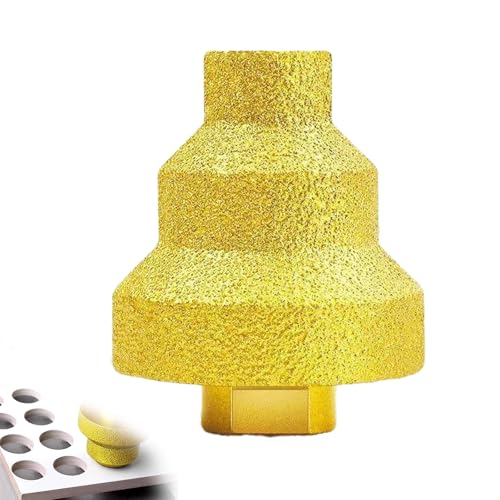 Effective Diamond Core Drill Bit, Diamond Hole Saw-Stepped Pagoda Drill Bit, 20-35-50mm Chamfer Multi-Layer Conical Hole Opener, for Tile, Concrete, Natural Stone (1 Pcs) von Generisch