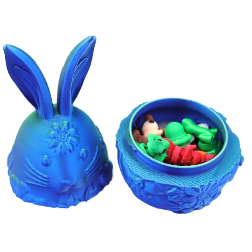 Eier für die Ostereiersuche, gedruckte Ostereier | Dekorative Hasen -Eiersuche - Leere Osterspielzeug, Tierzappwerksspielzeug, Osterkorb Stuffers, Osterhome Desk Decor für Kinder Eier für die Ostereiersuche, gedruckte Ostereier | Dekorative Hasen -Eiersuche - Leere Osterspielzeug, Tierzappwerksspielzeug, Osterkorb Stuffers, Osterhome Desk Decor für Kinder von Generisch