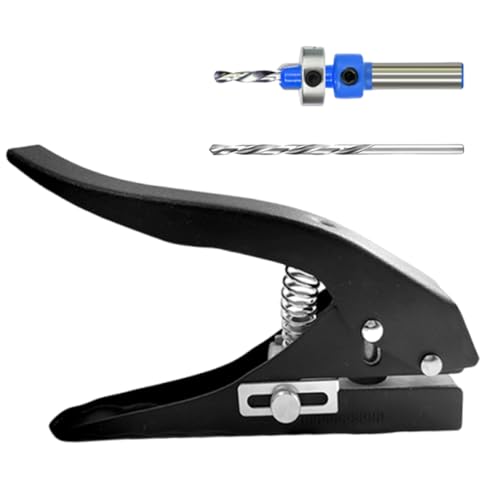 Einfacher Punch - Robuster Perforator | Scrapbooking and Craft Tool | Ideal für Etiketten, Papier, Karton, feine PVC -Blätter, Projekte, Haus, Büro, Schule, Etikettenkarten Einfacher Punch - Robuster Perforator | Scrapbooking and Craft Tool | Ideal für Etiketten, Papier, Karton, feine PVC -Blätter, Projekte, Haus, Büro, Schule, Etikettenkarten von Generisch