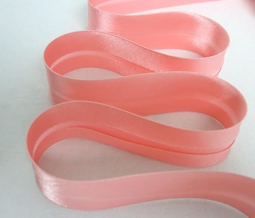 Einfassband - Schrägband - Satin - Breite 30mm - Rosa - Meterware Einfassband - Schrägband - Satin - Breite 30mm - Rosa - Meterware von Generisch