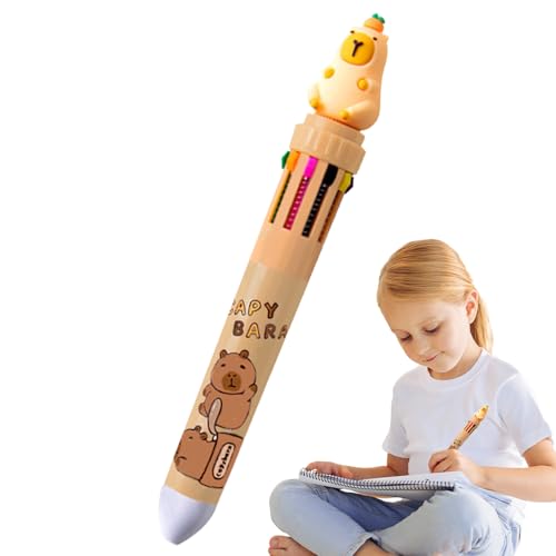 Einziehbarer Kugelschreiber, 10-in-1-Stifte für einziehbare Kugelschreiber, einziehbare Rollerball-Stifte zum Schreiben, Zeichnen, Unterstreichen, Farbcodierung, tägliches Journaling, mit diesem r nah Einziehbarer Kugelschreiber, 10-in-1-Stifte für einziehbare Kugelschreiber, einziehbare Rollerball-Stifte zum Schreiben, Zeichnen, Unterstreichen, Farbcodierung, tägliches Journaling, mit diesem r nah von Generisch