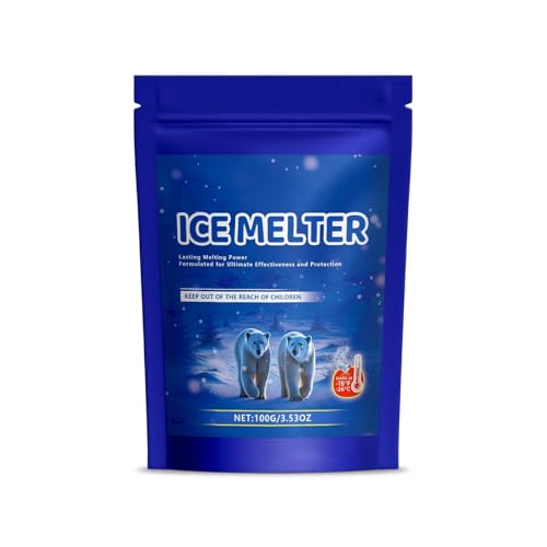 Eisschmelzen sicherer für Beton, Eisschmelzen und Eisentfernung, Gehweg, Schmelzen ist effektiv bis zu Haustierrollerband (Blau, Einheitsgröße) von Generisch