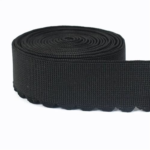 Elastische Nylonbänder zum Nähen und Basteln – 5/10/20 m Breite 10–50 mm – ideal für Unterwäsche, BHs und Kleidungszubehör von Generisch