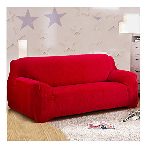 Elastischer Samt-Couchbezug, dehnbar und waschbar, langlebiges Design für maximalen Schutz, passgenauer Sofa-Schonbezug für Heimdekoration und Möbelpflege von Generisch