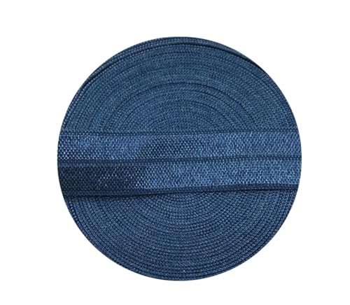 Elastisches Band, 10/15/20/25 mm, mehrfarbig, über Spandex, elastisches Band zum Nähen, Taillenband, Kleidungszubehör, Marineblau, 20 mm #45,7 m Rolle Elastisches Band, 10/15/20/25 mm, mehrfarbig, über Spandex, elastisches Band zum Nähen, Taillenband, Kleidungszubehör, Marineblau, 20 mm #45,7 m Rolle von Generisch