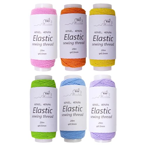 Elastisches Band für Armbänder – bunte elastische Schnur für Schmuckherstellung, elastisches Band für DIY-Armbänder, Kordel für Armbänder aus Gummi, perfekt für kreative und handwerkliche Projekte von Generisch