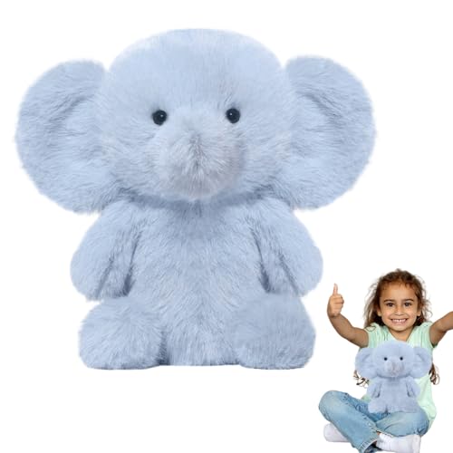 Elefanten Kuscheltier | Sammlung Weicher Kuscheltiere,Weiches Knuddelbares Schlafpüppchen Für Mädchen Kinder Freunde Entworfen mit hochwertigem weichen Plüschstoff, sorgt dieses Kuscheltier für von Generisch