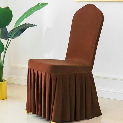 Elegante Plissee-Stuhlschärpen für Hochzeiten, Bankette und Heimdekoration, Spandex- und Polyester-Mischung für einen luxuriösen Look Elegante Plissee-Stuhlschärpen für Hochzeiten, Bankette und Heimdekoration, Spandex- und Polyester-Mischung für einen luxuriösen Look von Generisch