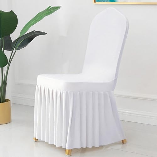 Elegante Plissee-Stuhlschärpen für Hochzeiten, Bankette und Heimdekoration, Spandex- und Polyester-Mischung für einen luxuriösen Look Elegante Plissee-Stuhlschärpen für Hochzeiten, Bankette und Heimdekoration, Spandex- und Polyester-Mischung für einen luxuriösen Look von Generisch