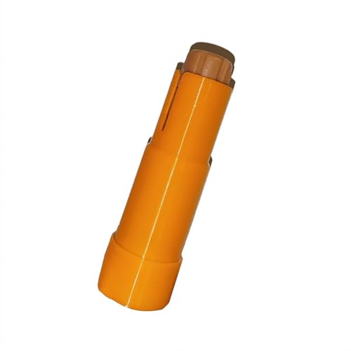 Elektrische Filzmaschine Nadeln Stift, Wollfilzwerkzeug - 1-7 Nadeln Einstellbare Geschwindigkeit Bastelwerkzeug (Kunststoff, Grün/Orange/Weiß) für Wollfilzkunst, DIY-Projekte & Heimlehrer (Orange) von Generisch