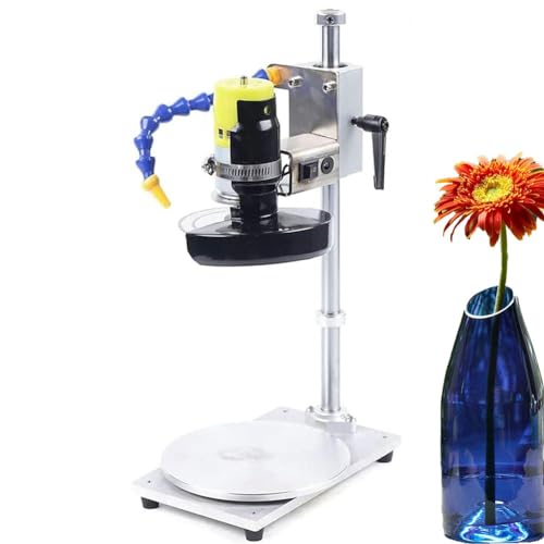 Elektrische Glasflaschenschneidemaschine, einstellbare Geschwindigkeit für DIY Handwerk, schneidet runde/quadratische/unregelmäßige Flaschen Elektrische Glasflaschenschneidemaschine, einstellbare Geschwindigkeit für DIY Handwerk, schneidet runde/quadratische/unregelmäßige Flaschen von Generisch