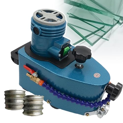 Elektrische Glaskantenmaschine, 8000r/min Hochgeschwindigkeits für gerade runde Schrägkantenschleifen und Polieren, ideal für Plexiglas, Acryl, Marmor, Keramik Elektrische Glaskantenmaschine, 8000r/min Hochgeschwindigkeits für gerade runde Schrägkantenschleifen und Polieren, ideal für Plexiglas, Acryl, Marmor, Keramik von Generisch