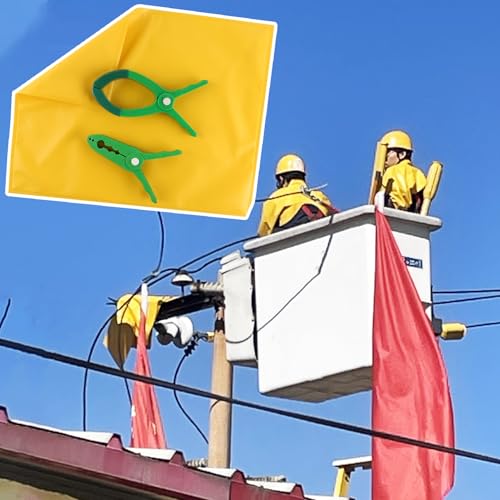 Elektrische Isolierdecke für Sicherheit, Anti-Elektroschlag-Schutz mit Klemmen, langlebige Matte für die Wartung von Geräten Elektrische Isolierdecke für Sicherheit, Anti-Elektroschlag-Schutz mit Klemmen, langlebige Matte für die Wartung von Geräten von Generisch