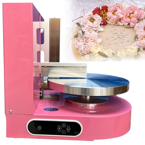 Elektrische Kuchendekorationsmaschine für professionelle Zuckerguss- und Cremebeschichtung, halbautomatischer Betrieb für perfekte Kuchenveredelung von Generisch
