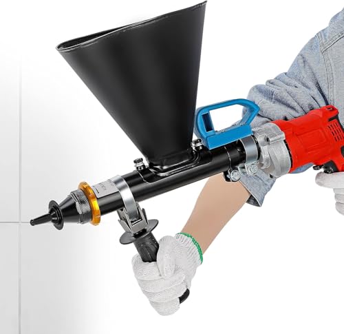 Elektrische Mörtelpistole für Betonrissreparatur, Hochleistungs-Fugenwerkzeug mit Terrassenziegel-Spitzapplikator Elektrische Mörtelpistole für Betonrissreparatur, Hochleistungs-Fugenwerkzeug mit Terrassenziegel-Spitzapplikator von Generisch